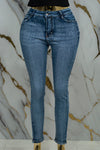 Pantalon de mezclilla skiny con piedras