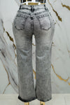 Pantalón gris deslavado