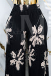 Conjunto floreado de pantalón holgado