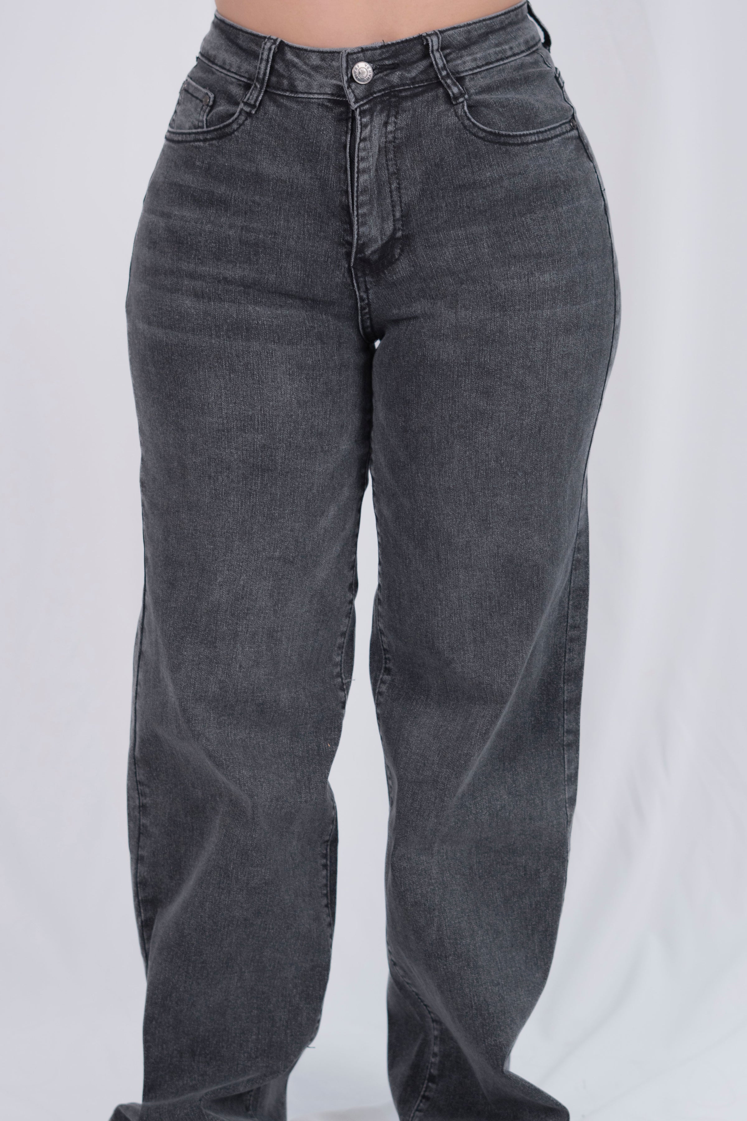 Pantalon de mezclilla liso