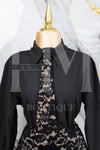 Jumpsuit tipo camisa con encaje