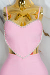 Vestido de corazon