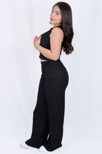 Conjunto con detalle en piedras