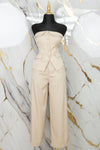 Conjunto formal strapless