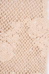 Blusa tejida con detalles en lentejuelas