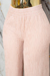 Conjunto casual de pantalon holgado