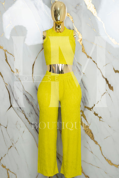 Conjunto casual de pantalon holgado