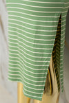 Vestido casual rayado