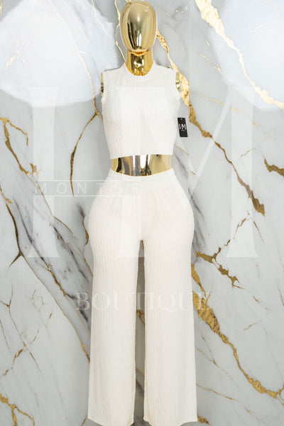 Conjunto casual de pantalon holgado