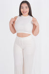 Conjunto casual de pantalon holgado