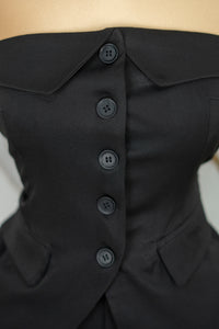Conjunto formal strapless