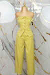 Conjunto formal strapless