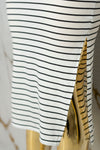Vestido casual rayado