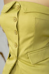 Conjunto formal strapless