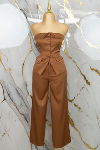 Conjunto formal strapless