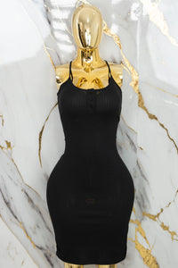 Vestido casual con botones