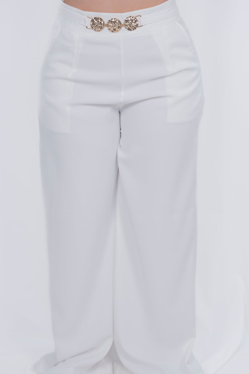 Pantalón de vestir ancho