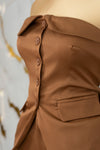 Conjunto formal strapless