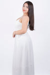 Vestido de tirantes acampanado