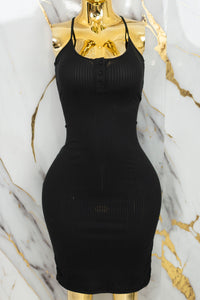 Vestido casual con botones