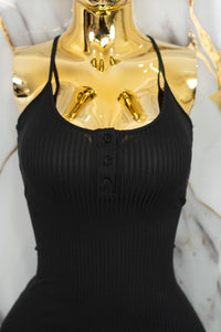 Vestido casual con botones