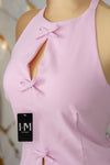 Blusa con detalle en moños