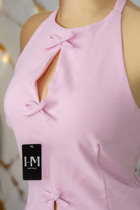 Blusa con detalle en moños