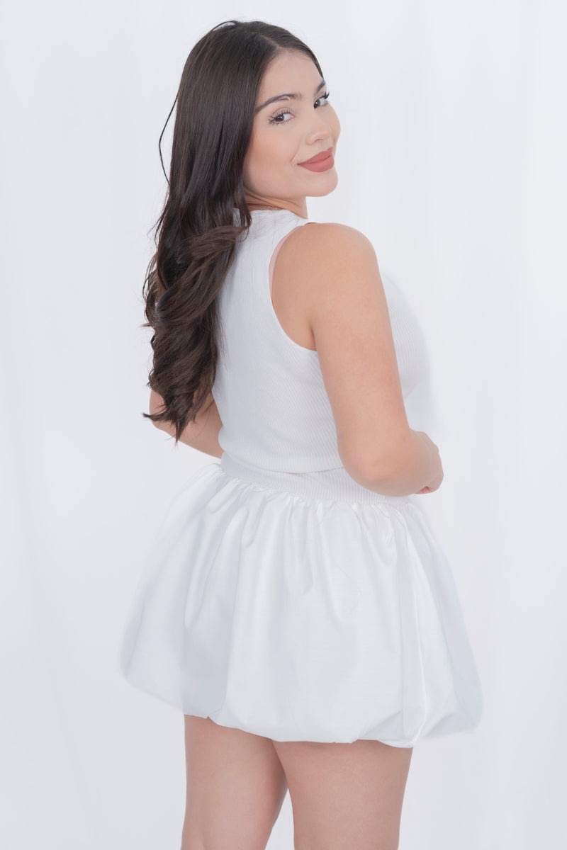 Vestido globo