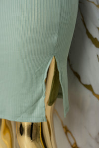 Vestido casual con botones