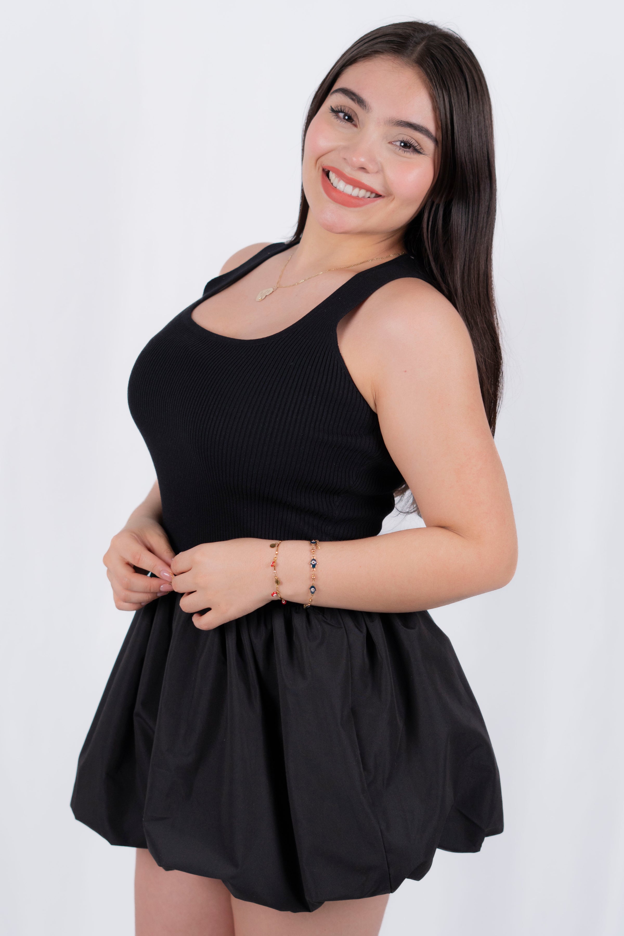 Vestido globo