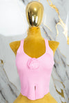 Blusa con detalle en flor