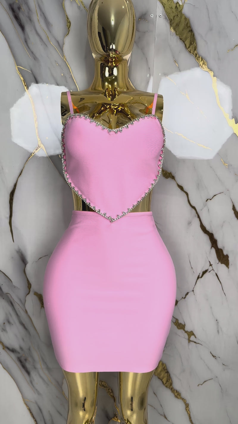 Vestido de corazon